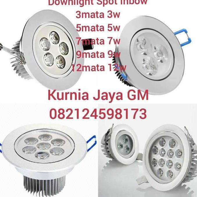 Downlight Spot Light LED 5watt /Downlight Sorot LED 5w 5mata HPL Inbow