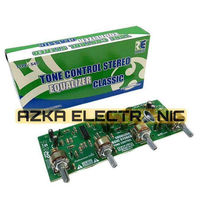 KIT TONE CONTROL STEREO EQUALIZER CLASSIC BARU