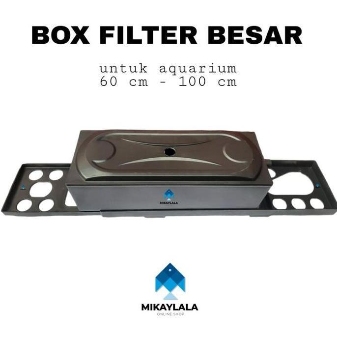 Fishgod- Box Filter Besar Talang Penyaring Air Aquarium