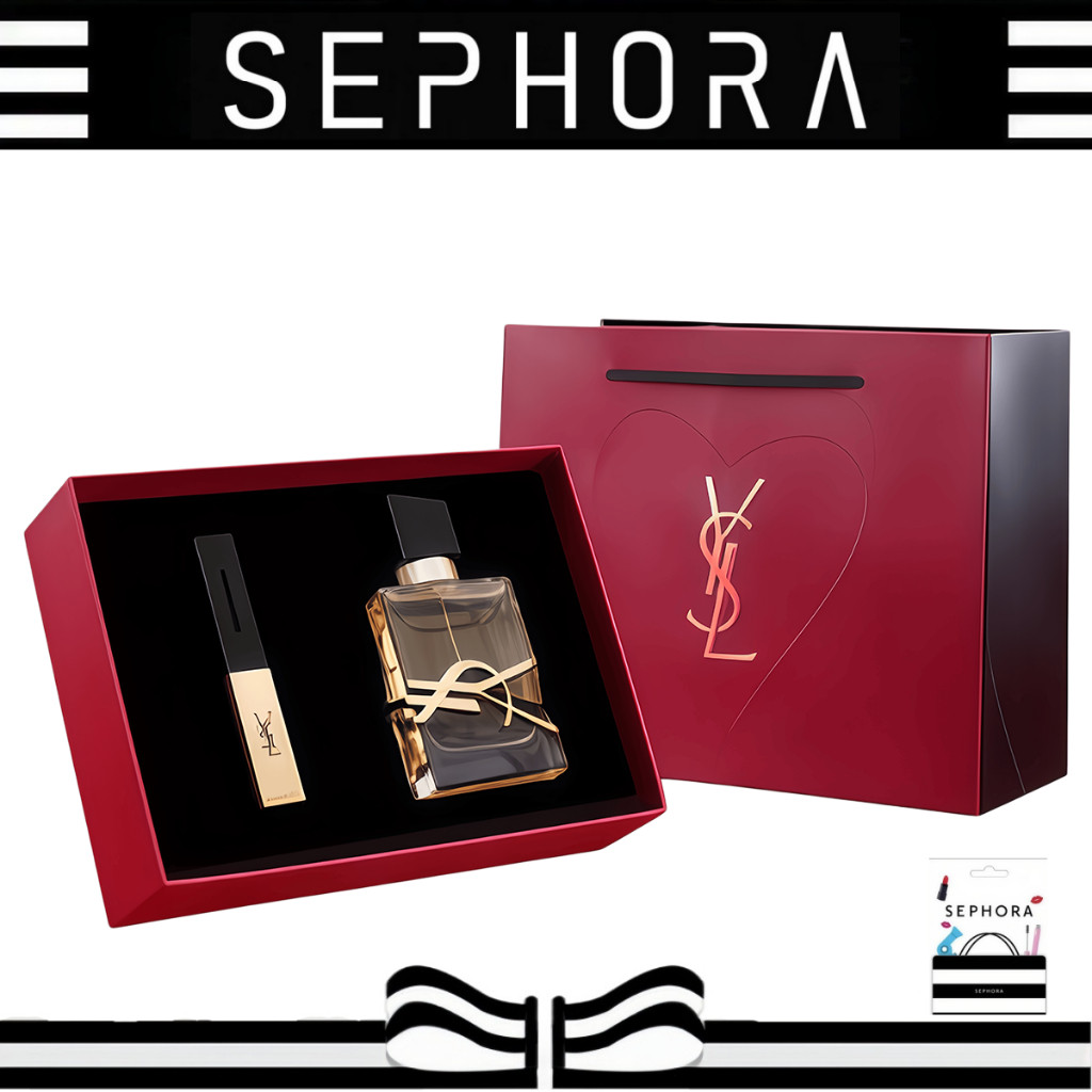 [Gift for Girlfriend] YSL libre EDP Parfum Gift Set | YSL lipstick rouge| YS 1 Matte Lipstick