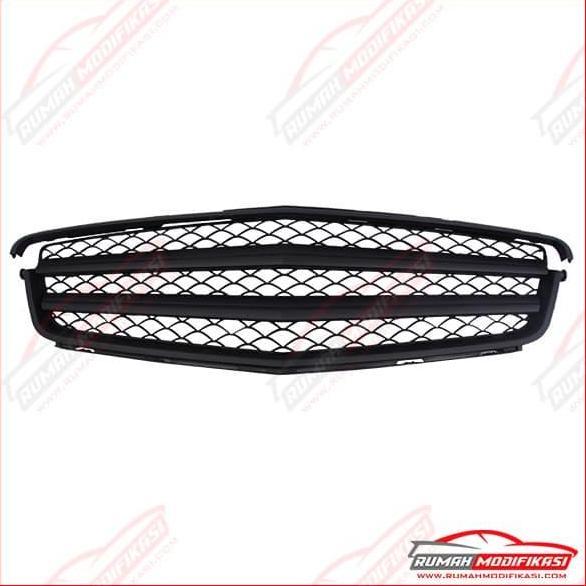 Bestseller- GRILL - BENZ W204 C-CLASS 2007-2009 - BRABUS LOOK - BLACK