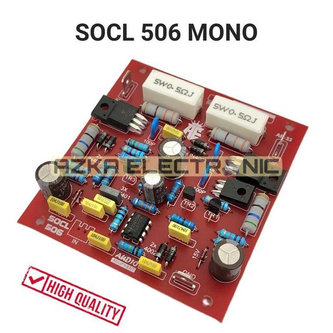 KIT DRIVER POWER AMPLIFIER SOCL 506 MONO DISKON