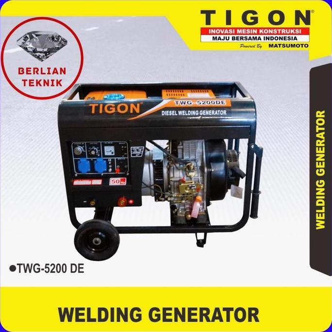 Mesin Las Welding Machine Tigon Twg-5200De Terbaru !!!