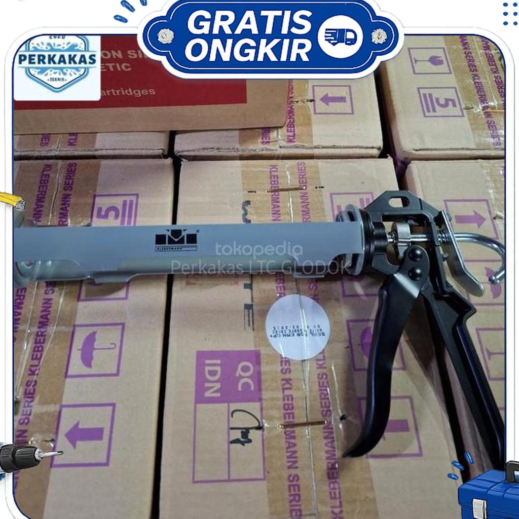 Gun Sealant Kleberman 300Ml/Tembakan Sealant 300Ml Tebal Kuat