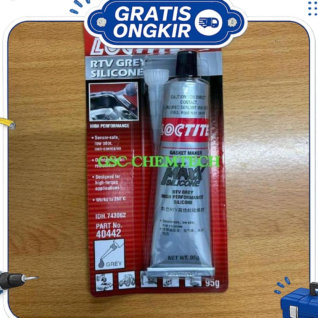 Loctite Grey Maxx Rtv Grey Silicone Gasket Maker (95G)