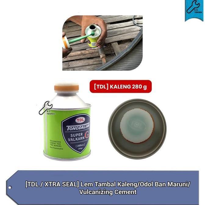 Lem Tambal Ban untuk Vulkanisir Vulcanizing Tyre TDL 200cc Car Tire