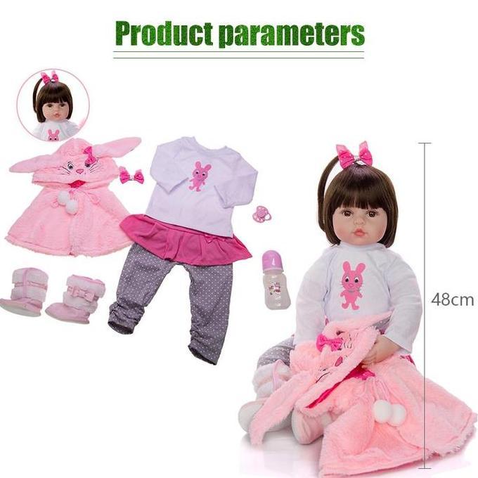 Bnc - 48Cm Npk Doll / Boneka Reborn / Reborn Doll / Boneka Bayi / Boneka Susan Import