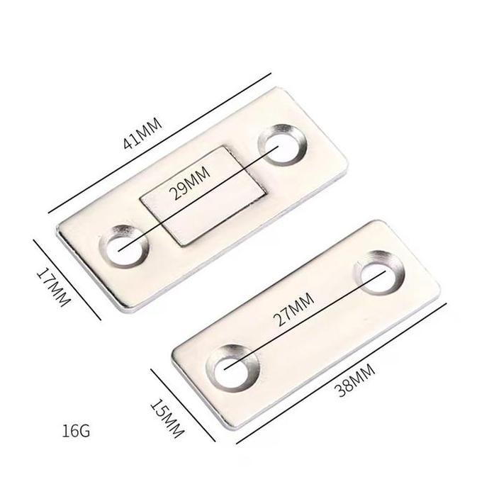 Toko Sanuri - Plat Magnetik Pengunci Pintu Lemari Laci Pintu Geser