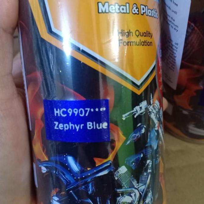 Jos- Pilok Pilox Cat Semprot Diton Rna Zephyr Blue Hc 9907 Hc9907 (400Cc)
