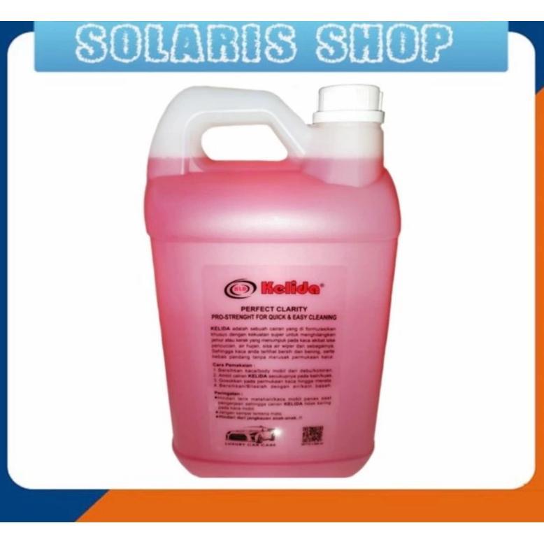 Obat Jamur Pembersih Kaca KELIDA 5L/Cairan Pembersih Kaca/Super Pembersih Jamur Promo