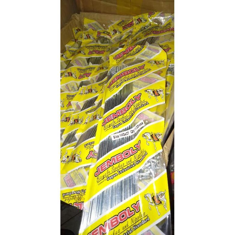 SHOVEEA JARI JARI SEPEDA 27 BALAP ( 27 X 1 1 /4) / SPOKE SEPEDA / RUJI SEPEDA 27 BALAP MURAH