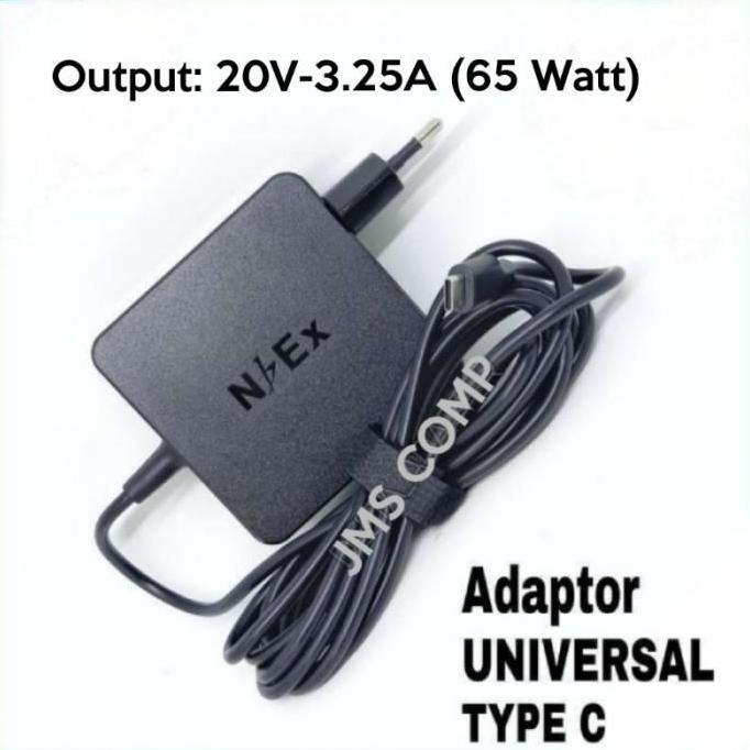 ADAPTOR CHARGER LAPTOP ACER SPIN 3 SP313 SP313-51N TYPE C 65W MURAH