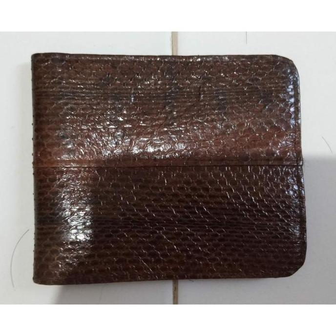 [CUCI GUDANG] Dompet Kulit Ular air