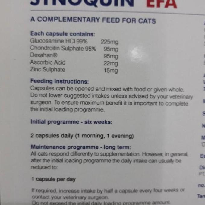 Reyka_Part - Synoquin Efa Large Breed Dog Vetplus - Per Box (120 Tab)