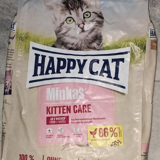 Happy Cat Minkas Kitten 10kg - HappyCat Kitten Minkas 10 kg GO-JEK
