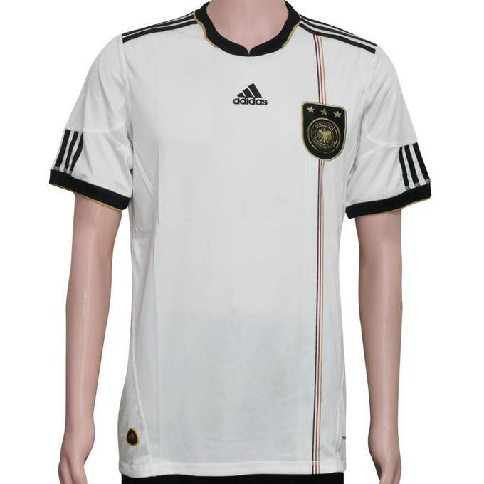 OBUMNA Jersey Bola Negara Jerman 2010 Home Go