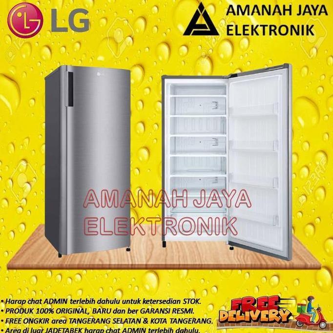 Bestseller- PROMO LG GN-IN304SL FREEZER 6 RAK | FREEZER LG | GNIN304SL | SILVER