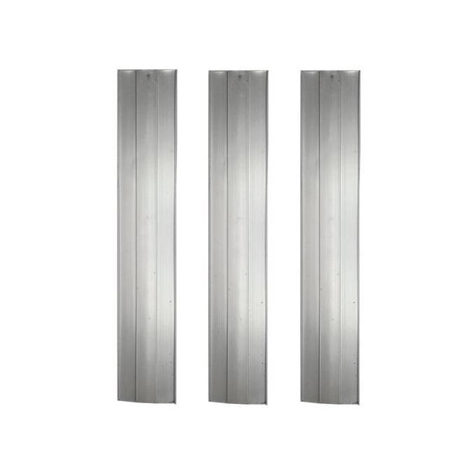 Bestseller- Profil Sambungan Polycarbonate Alumunium - List Omega - Warna Silver