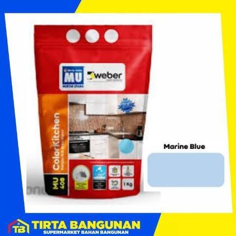 Bestseller- MU 408 COLORKITCHEN PENGISI NAT KERAMIK GRANIT AREA DAPUR SEMEN NAT PEREKAT  INSTAN 1 KG