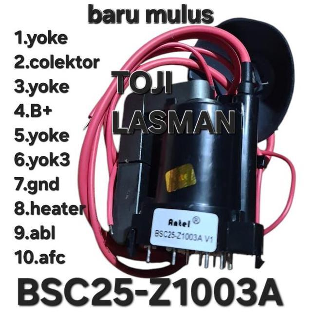 BSC25-Z1003A BARU MULUS YOKE COLEKTOR B+ GND YOK3 HEATER ABL AFC UNTUK TV CINA LT99