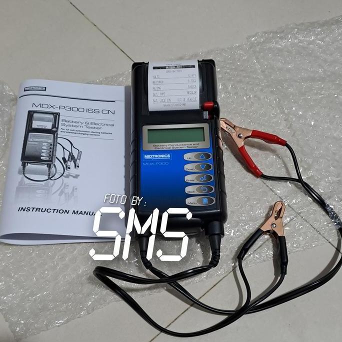 '' MIDTRONICS MDX P300 BATTERY TESTER (READY STOCK LANGSUNG KIRIM) //