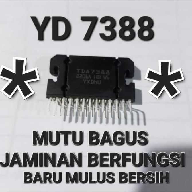 TDA 7388 YD TDA 7388 7388A 7388 A TDA7388 YD7388 IC TAPE DVD MOBIL LT99