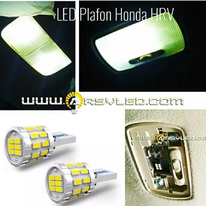 * Lampu Plafon Kabin Honda Hrv Led T10 Luminescent Super Bright Mobil *