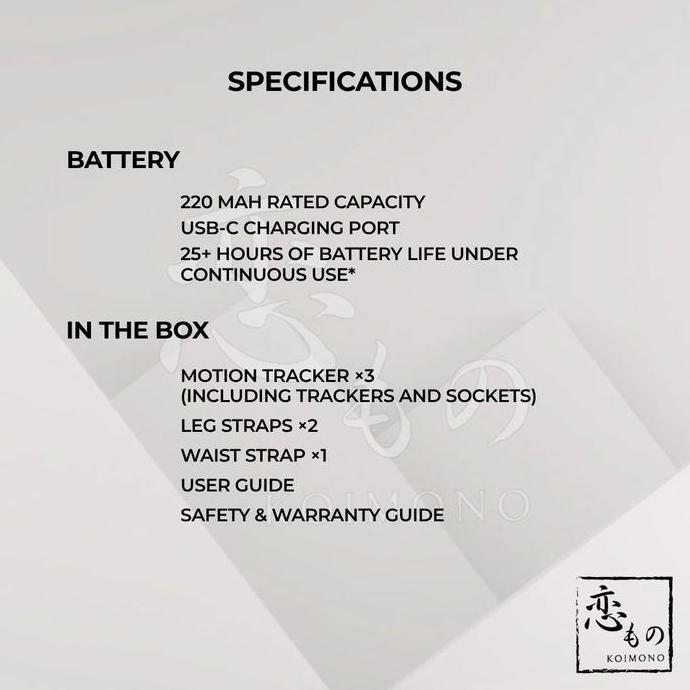 Stock PICO 4 / PICO 4 Ultra Motion Tracker Full Body Sensory Tracker VR Virtual Reality BNIB Origina