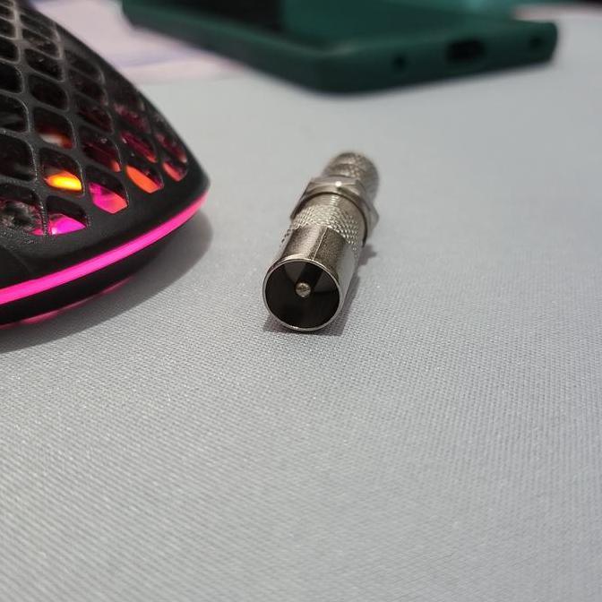CONNECTOR F DRAT COAXIAL JACK ANTENA TV BESI