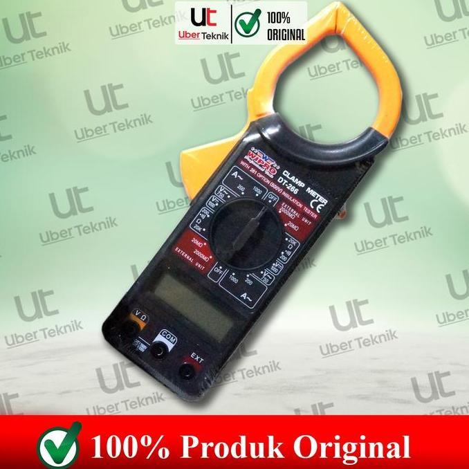 Wipro Tang Ampere Listrik Digital - Clamp Meter - Tang Meter Dt-266 Terbaru 