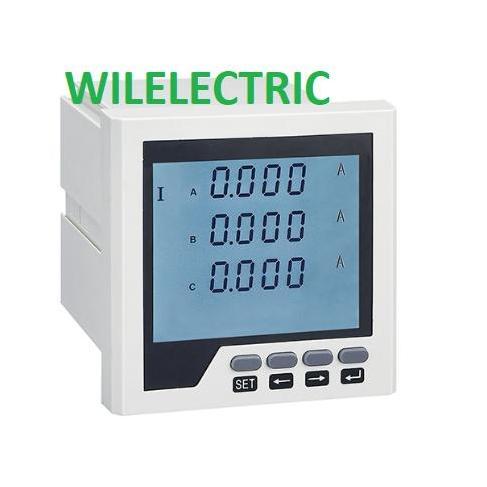 Digital Power / Multi Meter 3P 3 Phase 4 Wire Lcd Display Terbaru 