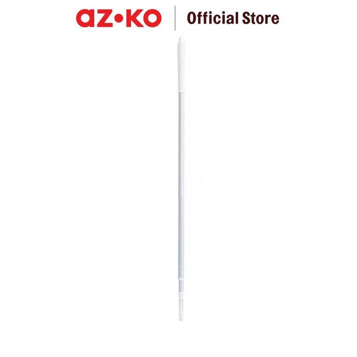 AZKO Satto 155 cm Gagang Pel Teleskopik - Putih Tongkat Mop Stik Pembersih Handle Pel Batang Mop