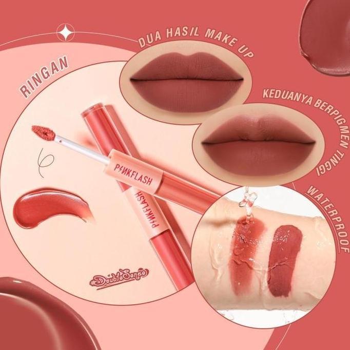 Color- Pinkflash Duo Lipgloss Pinkflash | Lipgloss | Lip Gloss