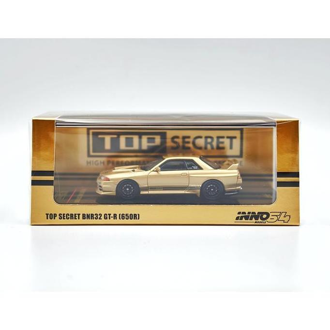 BM- INNO64 - Nissan Skyline GTR R32 Top Secret Gold