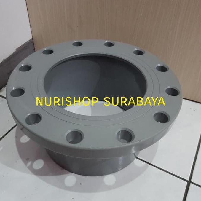 TERMURAH - Flange/ Plendes PVC 8"