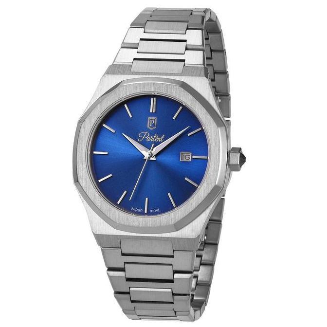 [CUCI GUDANG] Parlent Palladium Arctic - Jam Tangan Pria 40mm, Japan Quartz Movement, Waterproof 10A