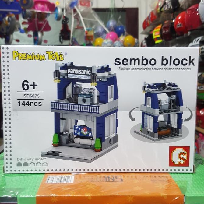 [CUCI GUDANG] Lego Sembo Block SD6075 Panasanic