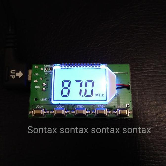 FM TRANSMITTER STEREO PEMANCAR FM PLL 87 108MHZ DSP DIGITAL STX27