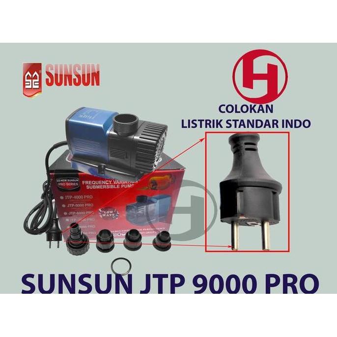 ORIGINAL SUNSUN JTP 9000 POMPA SIRKULASI AQUARIUM DAN KOLAM HIDROPONIK