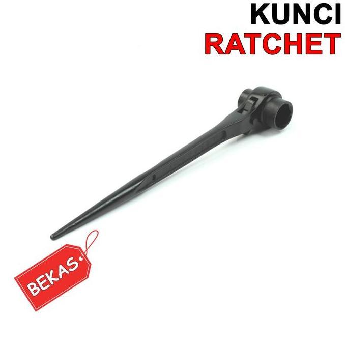 SUNARTAR Kunci Ratchet 19x17 Double Wrench Ring 19*17 Bekas Scaffolding