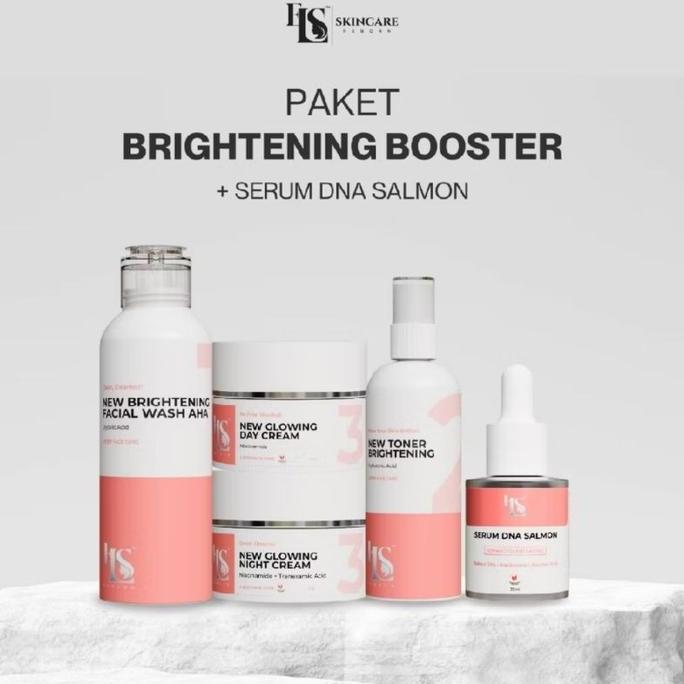 PAKET BUNDLING BOSTEER LS SKINCARE DAN SERUM DNA SALMON