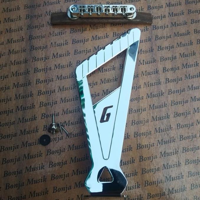 Ready Bridge GRETSCH Tailpiece Secured Adjusto-Matic with Chromatic II Non Cod