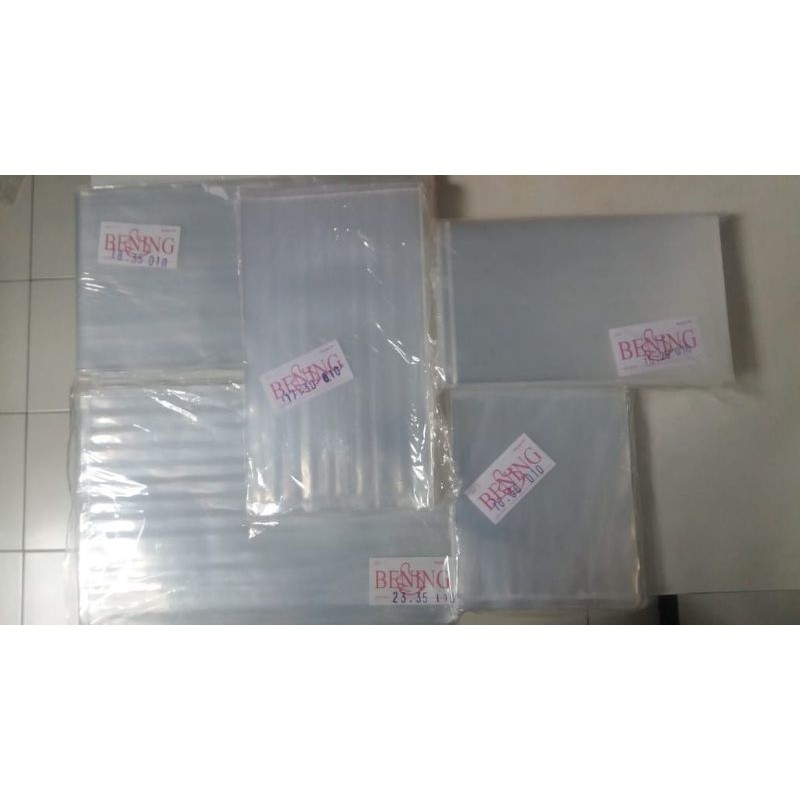 Plastik PP Merk BENING Tebal 010