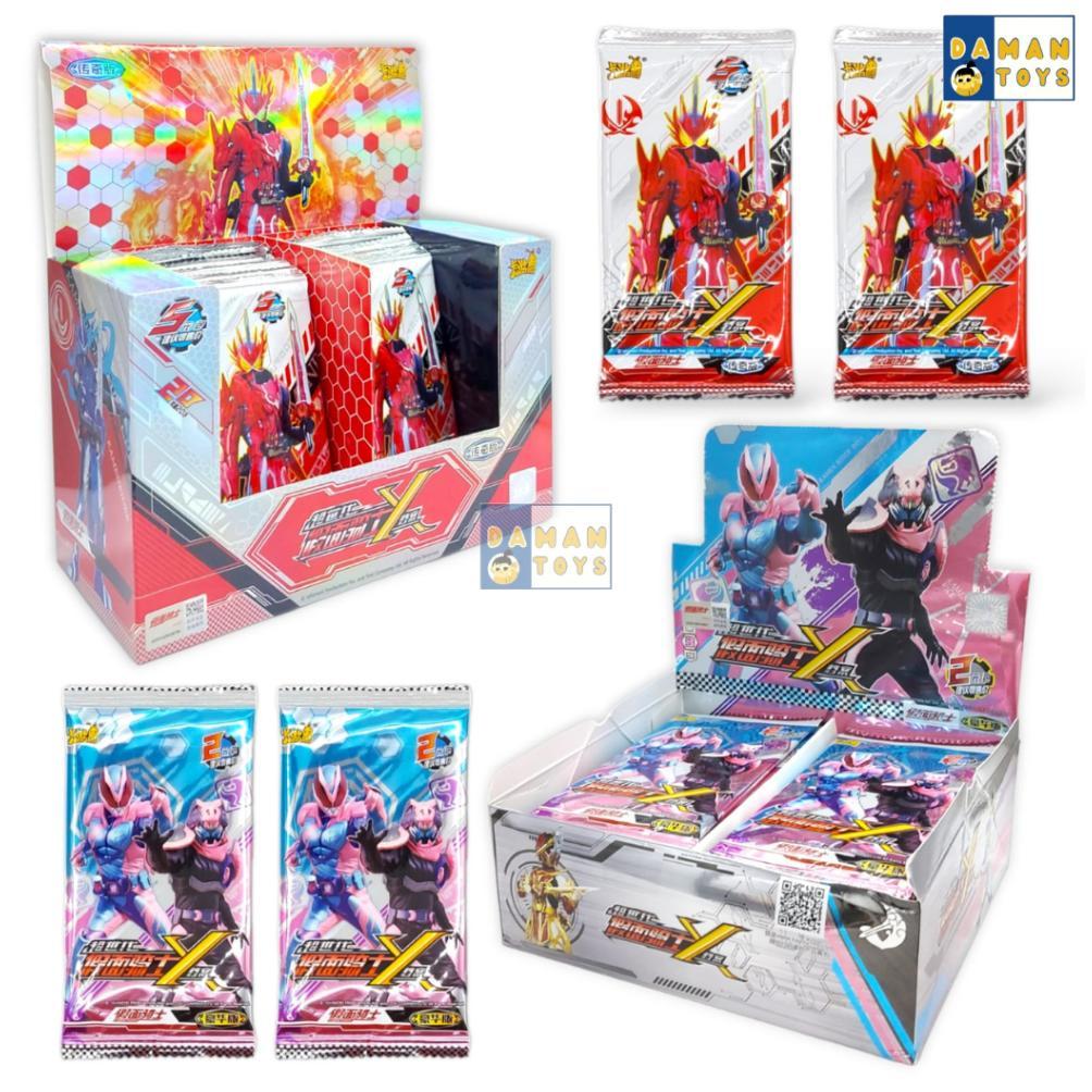 Kartu Kamen Rider 1 Box KAYOU Masked Rider TCG Trading Card Grosir