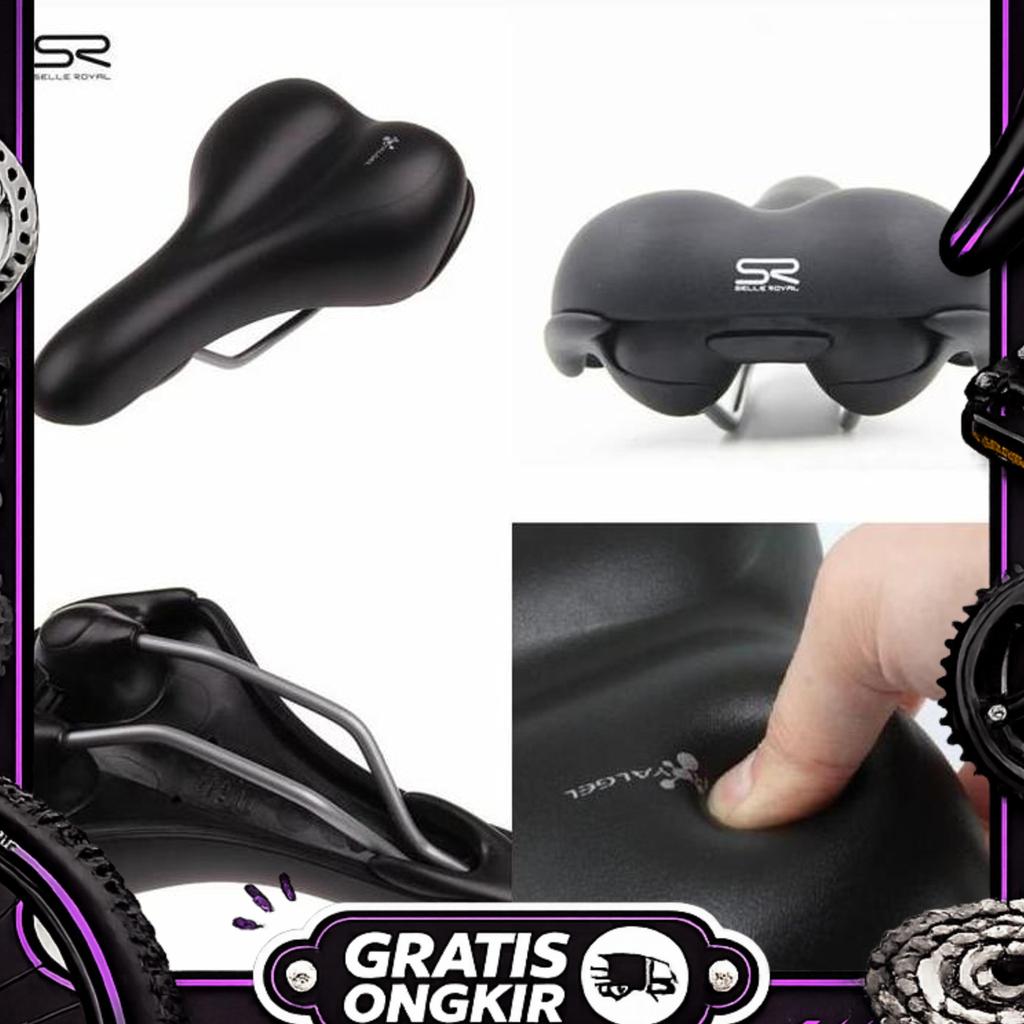 Sadel Sepeda Selle Royal Freeway Royal Gel Saddle Sepeda Gel