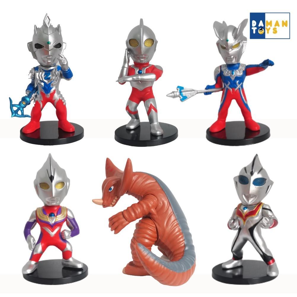 Figure Ultraman Zero Ultraman Tiga Gomora Z Converge Mainan Ultra Man