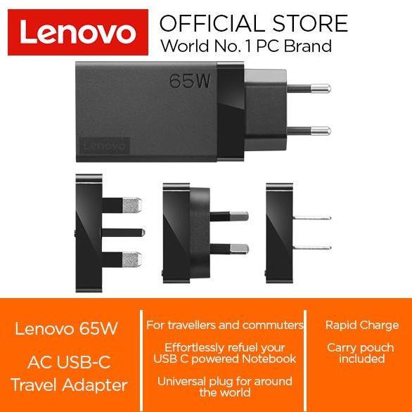 Lenovo 65 Watt Usb-C Ac Travel Adapter