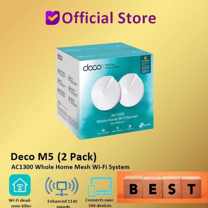 Tp-Link Deco M5 Ac1300 Whole Home Mesh Wifi System Tplink Tp Link Modem