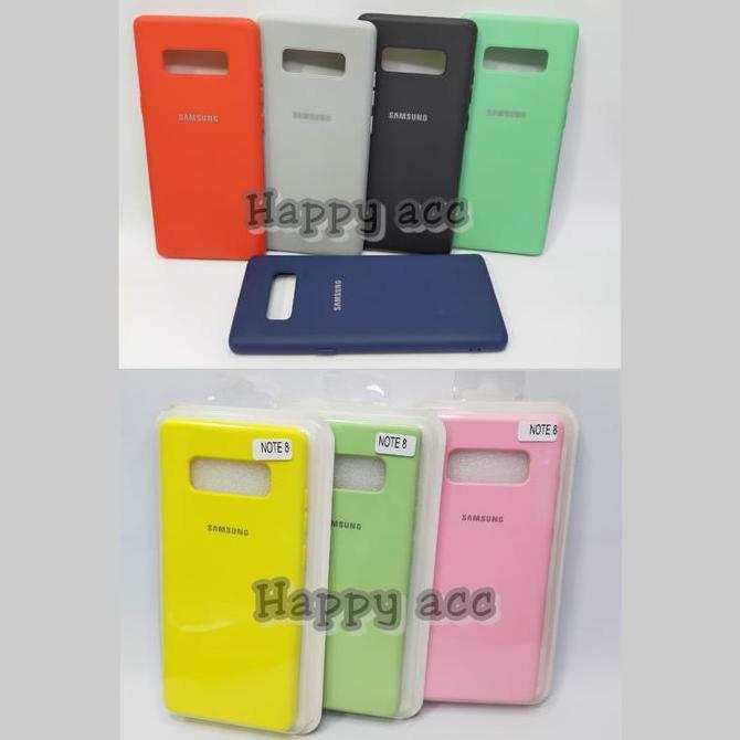 Case Samsung Note 8 Softcase Samsung Note 8 Silicone Case Full Color