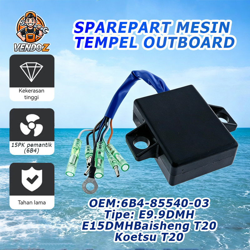 CDI 15PK KOTAK 6B4-85540-03 SPAREPART MESIN TEMPEL OUTBOARD